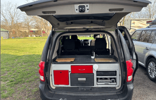 Sleeps 4, Dodge Grand Caravan, mini RV