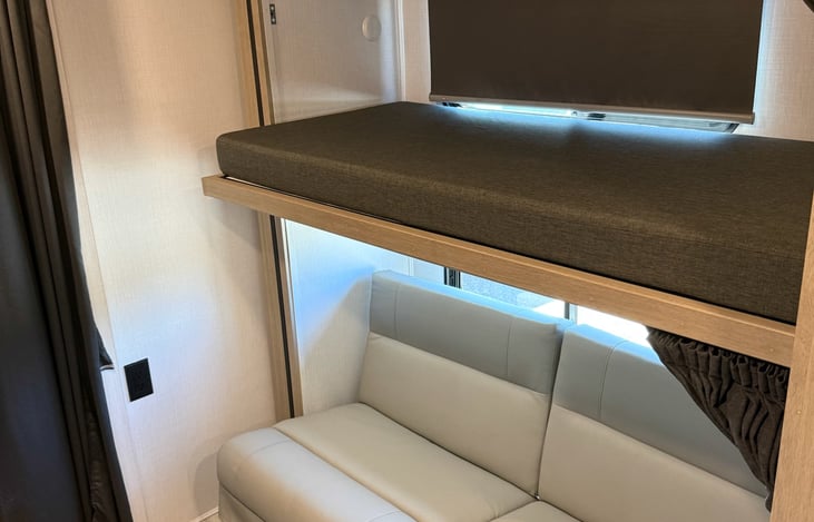 Day time bunk set up