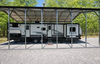 Knotty Acres (Stationary) Travel Trailer