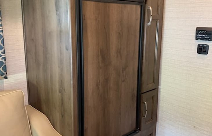 refrigerator, freezer and storage space