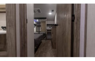 Bunk  House Set Up , Available 5th wheel hitch use