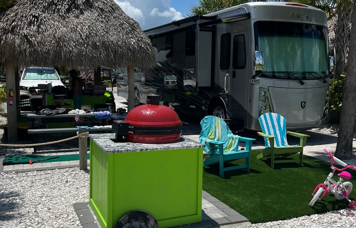 Your own slice of paradise at Margaritaville. Escape to island time under the tiki hut where summer never ends.