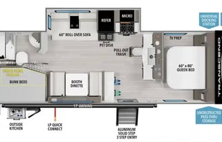 2025 Grand Design Transcend 26BHX