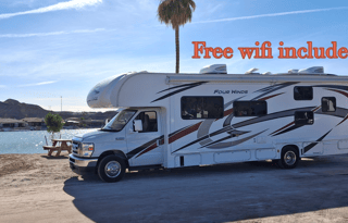 Travel Bear is ready to travel. Free WiFi