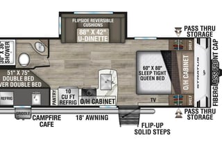 2025 Venture Stratus | Bunkhouse | Easy Set-up