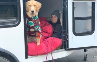 The Pinto Bean Teardrop - Perfect for Glamping!