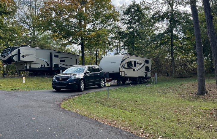 Pennyrile trip - hooked up and ready to head home