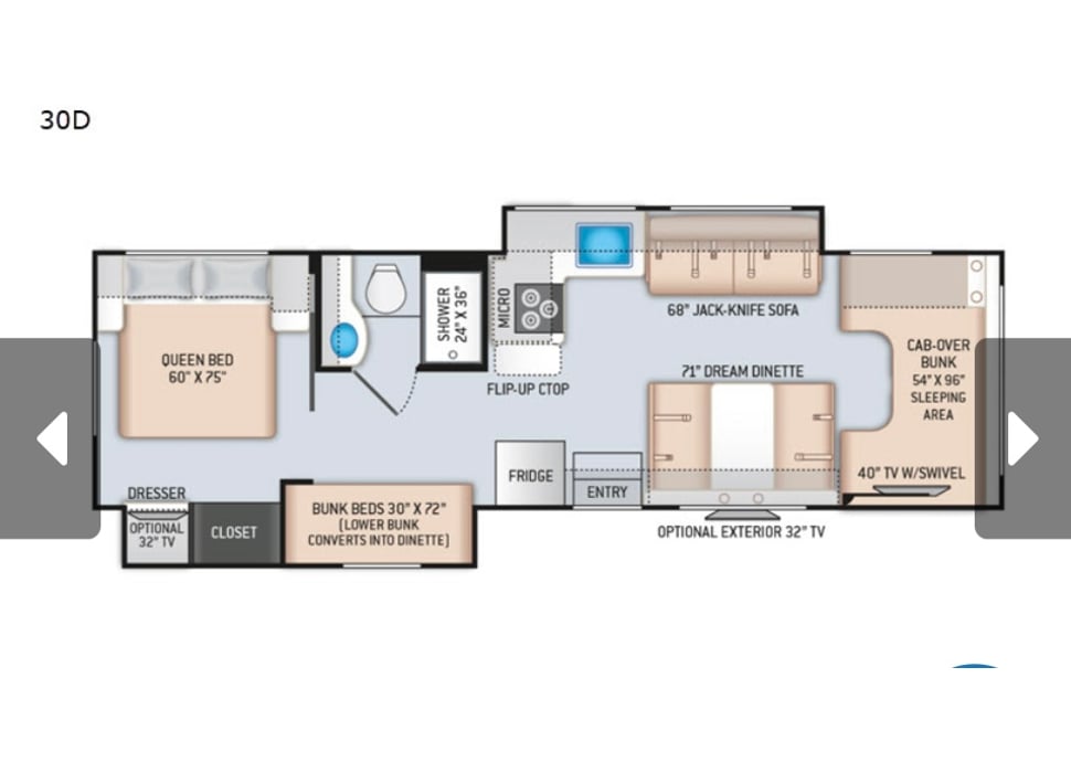 Class C Motor Home rentals in Morley