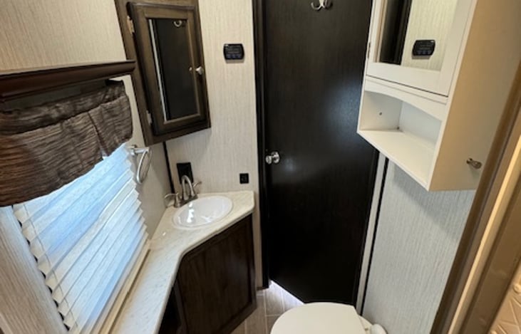 Bathroom View from shower