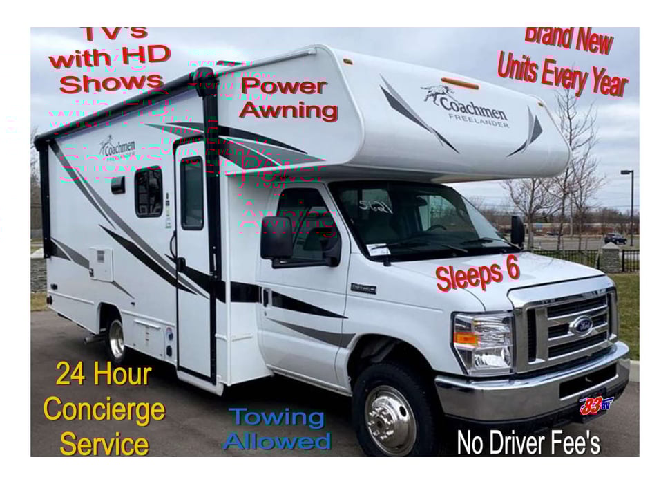 Class C Motor Home rentals in Baraboo