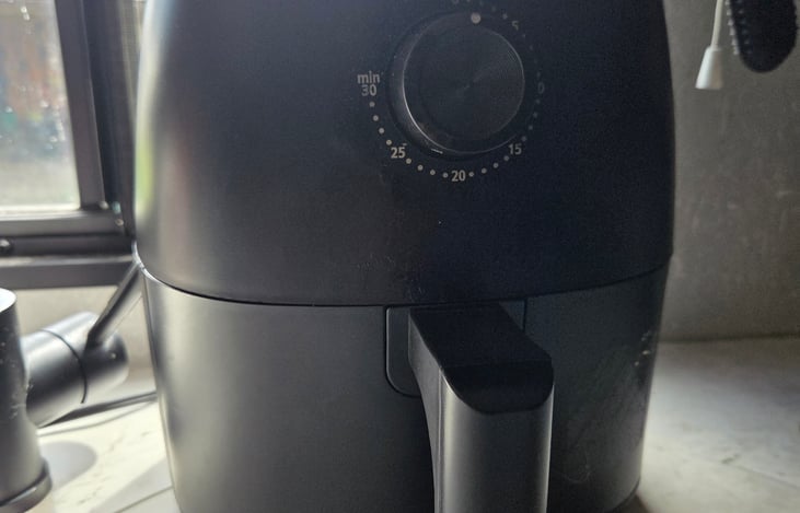 Small air fryer and 6 qt instant pot for making meals super easy!