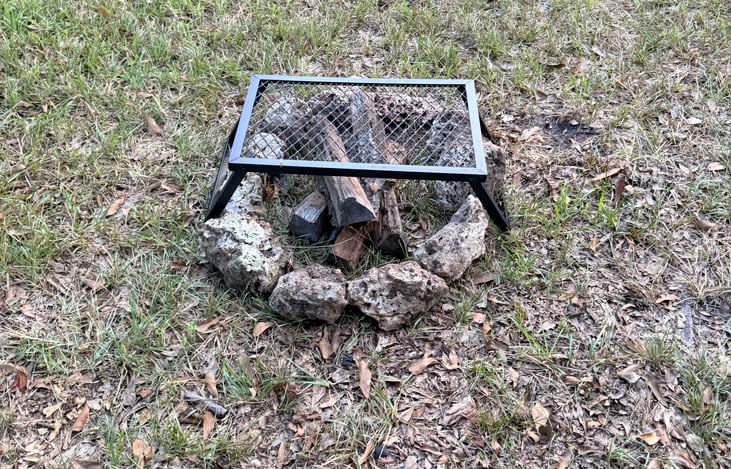 Want to camp right where it sits? We've got you covered! We'll even supply the S'mores to make over the campfire!