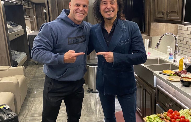 Steve Augeri of Journey in our RV!