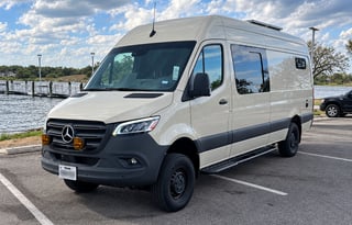 Mercedes AWD Couples Retreat | A/C, Shower & Solar