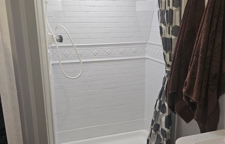 Large shower!