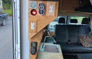 One of a Kind Classic Woody Campervan Sleeps 4/5