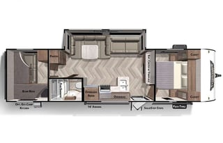 2021 Forest River RV Wildwood X-Lite 273QBXL