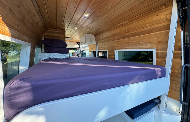 Rear view #1 (with the bunk bed lowered all the way down)