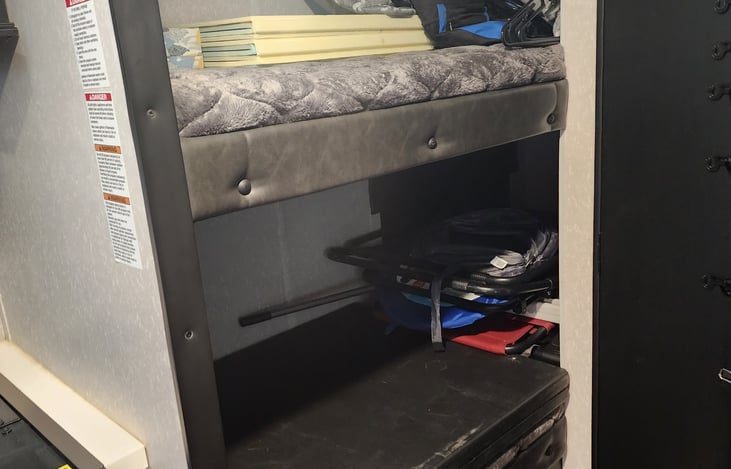 2 big comfy bunk beds to fit your kids (NOT ADULTS)