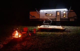 Secluded Luxury Camper in the Woods