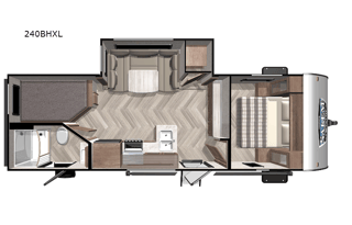 2022 Forest River RV Salem Cruise Lite 240BHXL