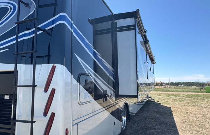 Close-Up View Of Passenger-Side Slide-Out