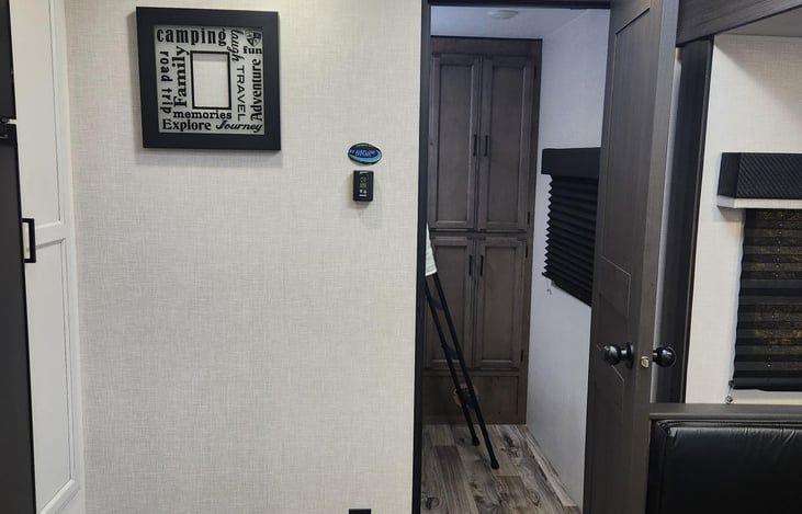 bunk room access door