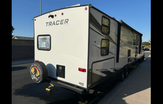 2021 Tracer w/ Private Bunkhouse & Outdoor Kitchen