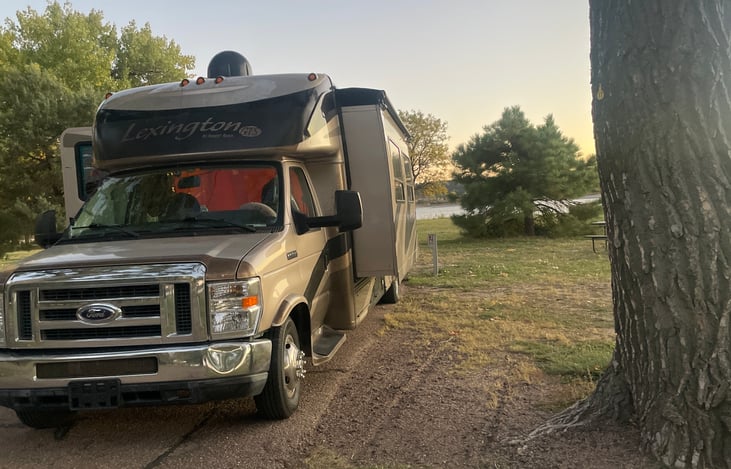 driver side bumper has a ding