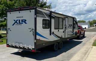 Family friendly toy hauler!