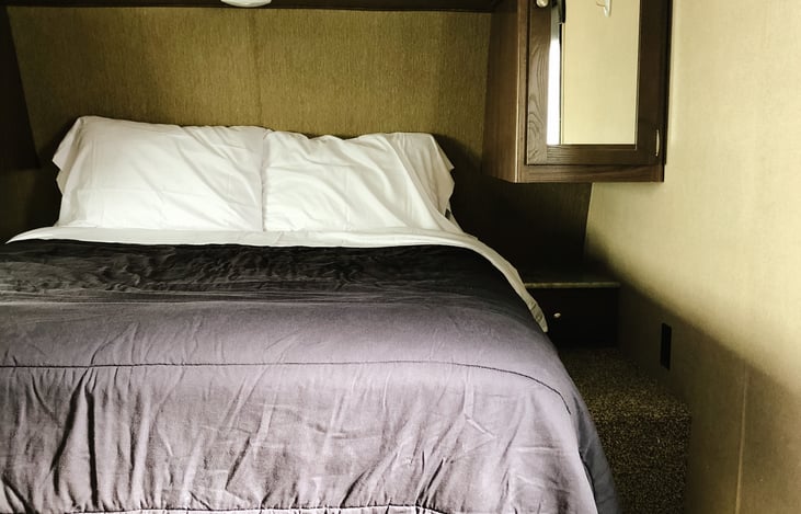 Queen pillow top mattress (NOT a camper mattress)