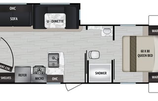 2020 Dutchmen RV Kodiak Ultra-Lite 296BHSL