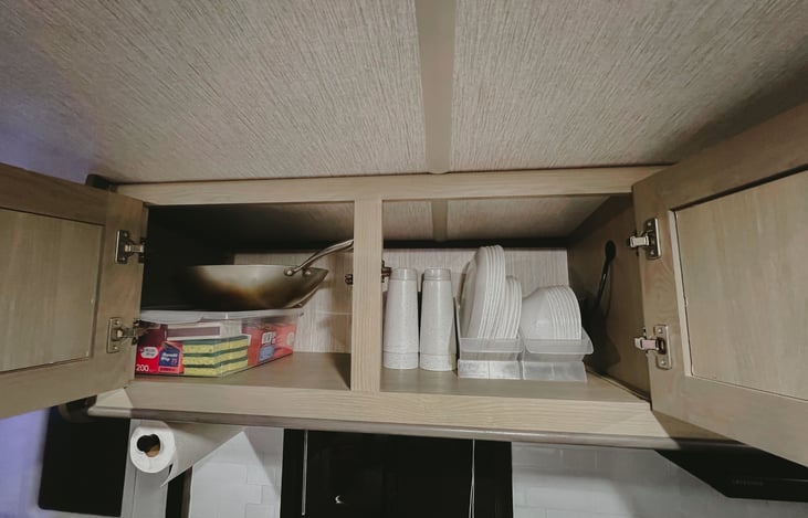 Fully stocked with all your kitchen wants and needs