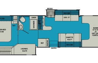 ***THE MOOSE*** '17 Coachmen SLEEPS 10!!!