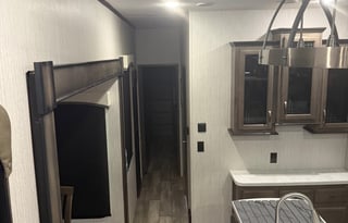 Hester and Larry’s fur baby friendly RV