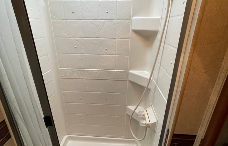 Large shower