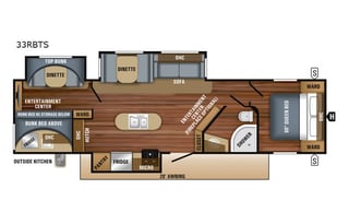 2018 Jayco Jay Flight 33RBTS