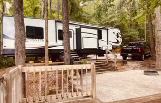 Rustic Retreats Pet-Friendly Camper