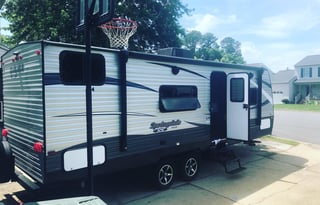 Huey the Family camper.