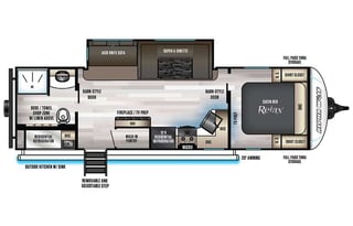 2021 Forest River RV Cherokee Alpha Wolf 26RB-L