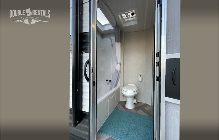 Exterior Entrance to Bathroom