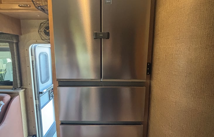 Full size residential fridge