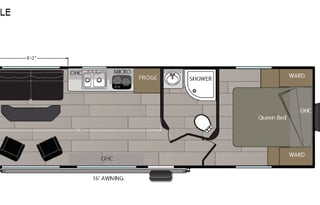 2020 Pacific Coachworks Rage'n 2414LE