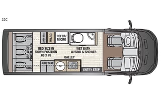 2019 Coachmen RV Crossfit 22C