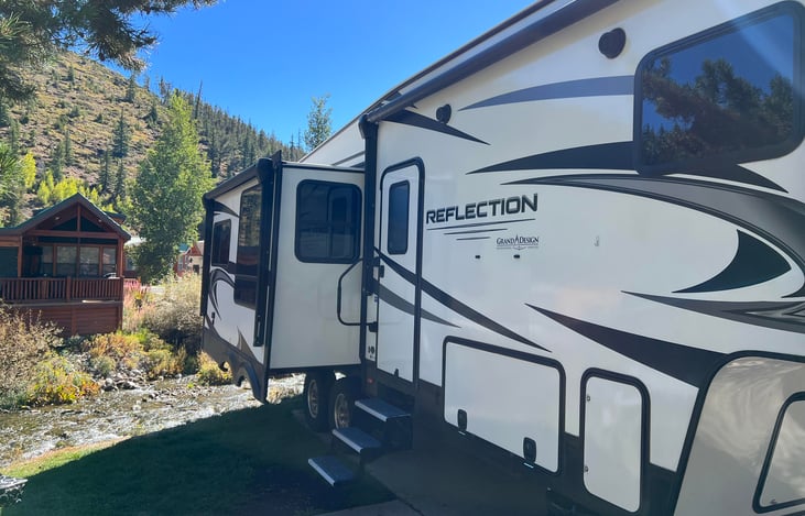 Camping in Breckenridge at Tiger Run Resort.