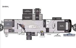 2023 Keystone RV Cougar 364BHL