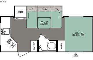 2015 Forest River RV R Pod RP-176