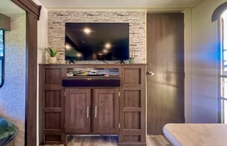 Casino getaway or night in the woods.