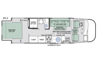 2017 Thor Motor Coach Axis 25.2