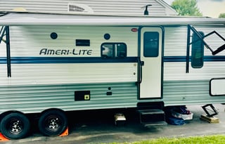 HOME-ON-THE-WHEEL spacious travel trailer